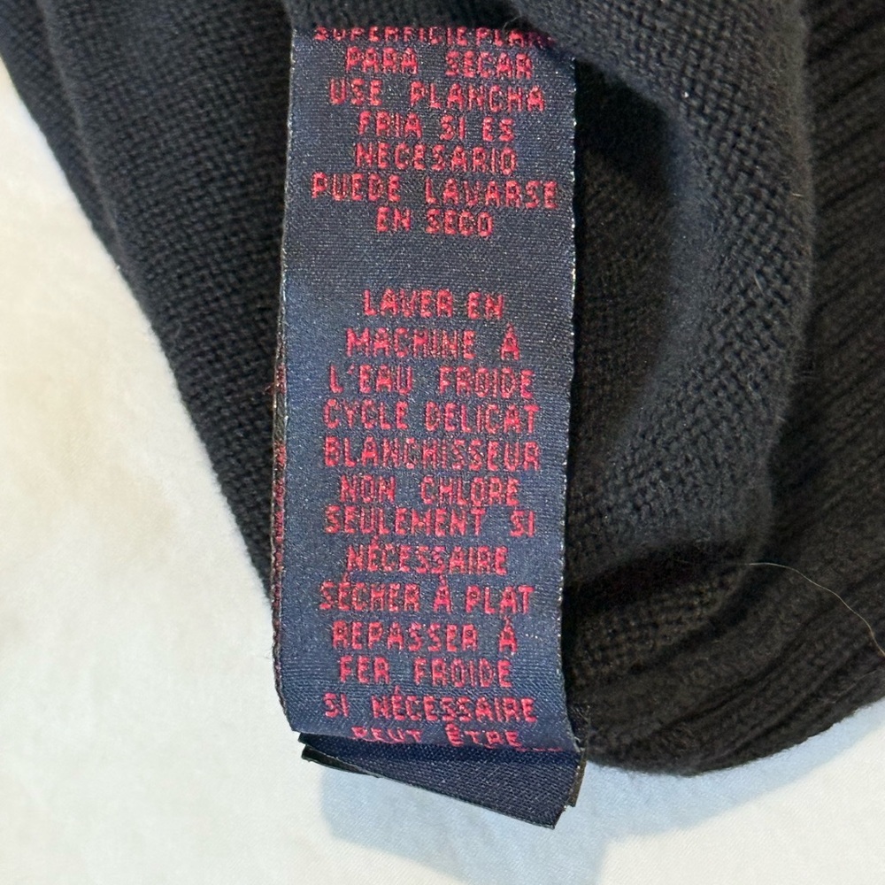 Ralph Ralph Lauren - Black Short Sleeve Top - Picture 8 of 8